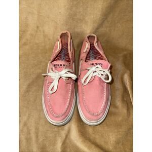 Sperrys Topsider Biscayne Coral Boat Shoes Womens Size 9M